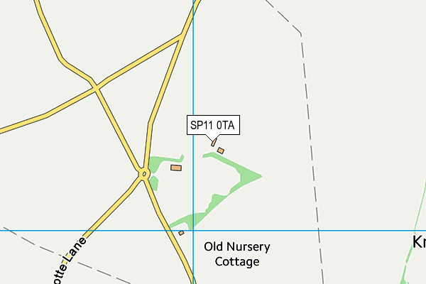 SP11 0TA map - OS VectorMap District (Ordnance Survey) SP11 0TA map - OS VectorMap District (Ordnance Survey)