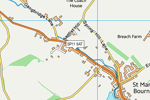 SP11 6AT map - OS VectorMap District (Ordnance Survey) SP11 6AT map - OS VectorMap District (Ordnance Survey)