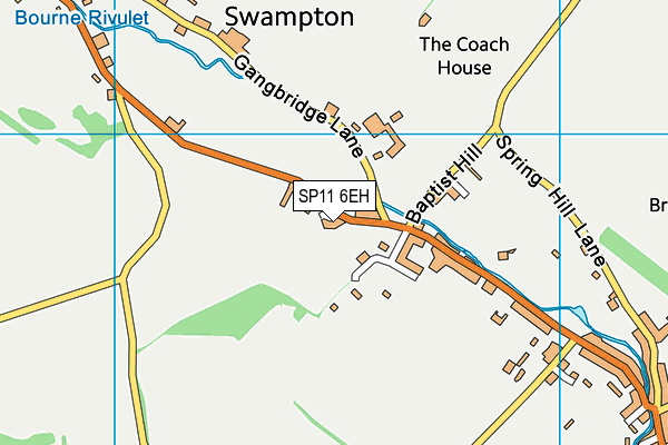 SP11 6EH map - OS VectorMap District (Ordnance Survey) SP11 6EH map - OS VectorMap District (Ordnance Survey)