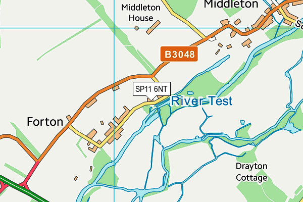 SP11 6NT map - OS VectorMap District (Ordnance Survey) SP11 6NT map - OS VectorMap District (Ordnance Survey)