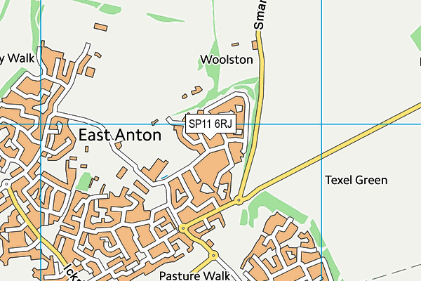SP11 6RJ map - OS VectorMap District (Ordnance Survey) SP11 6RJ map - OS VectorMap District (Ordnance Survey)