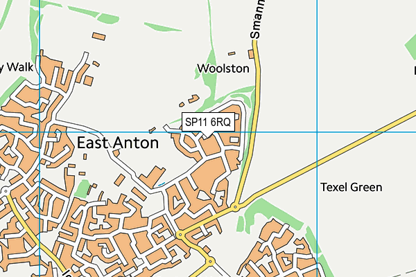 SP11 6RQ map - OS VectorMap District (Ordnance Survey) SP11 6RQ map - OS VectorMap District (Ordnance Survey)