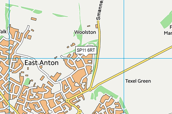SP11 6RT map - OS VectorMap District (Ordnance Survey) SP11 6RT map - OS VectorMap District (Ordnance Survey)