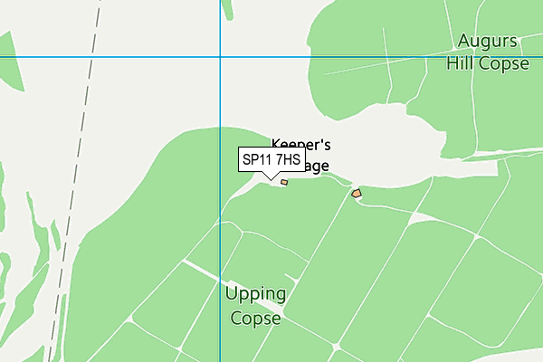 SP11 7HS map - OS VectorMap District (Ordnance Survey) SP11 7HS map - OS VectorMap District (Ordnance Survey)