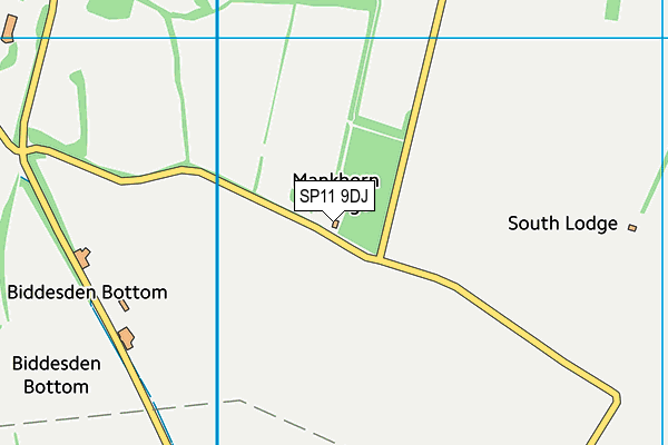 SP11 9DJ map - OS VectorMap District (Ordnance Survey) SP11 9DJ map - OS VectorMap District (Ordnance Survey)
