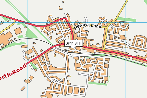 SP11 9FH map - OS VectorMap District (Ordnance Survey) SP11 9FH map - OS VectorMap District (Ordnance Survey)