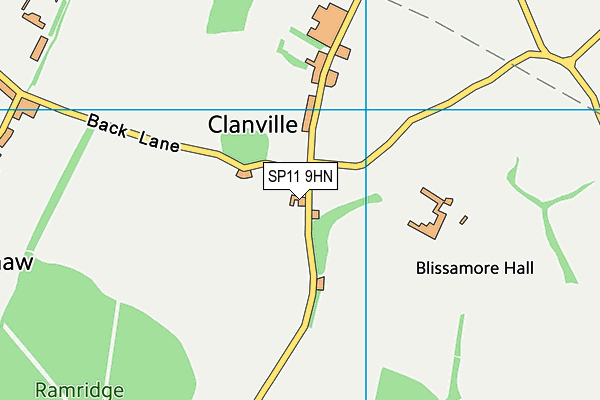 SP11 9HN map - OS VectorMap District (Ordnance Survey) SP11 9HN map - OS VectorMap District (Ordnance Survey)