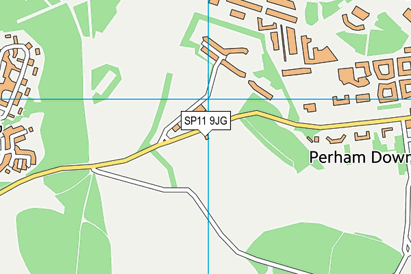 SP11 9JG map - OS VectorMap District (Ordnance Survey) SP11 9JG map - OS VectorMap District (Ordnance Survey)