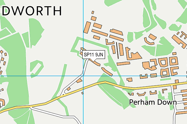 SP11 9JN map - OS VectorMap District (Ordnance Survey) SP11 9JN map - OS VectorMap District (Ordnance Survey)