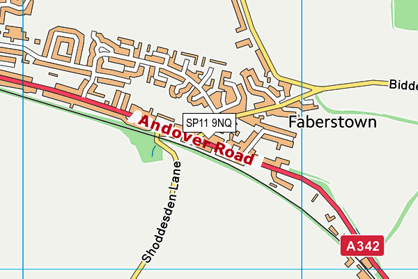 SP11 9NQ map - OS VectorMap District (Ordnance Survey) SP11 9NQ map - OS VectorMap District (Ordnance Survey)