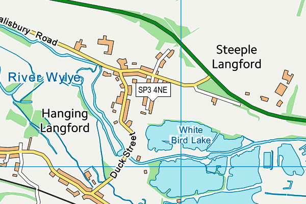 SP3 4NE map - OS VectorMap District (Ordnance Survey) SP3 4NE map - OS VectorMap District (Ordnance Survey)