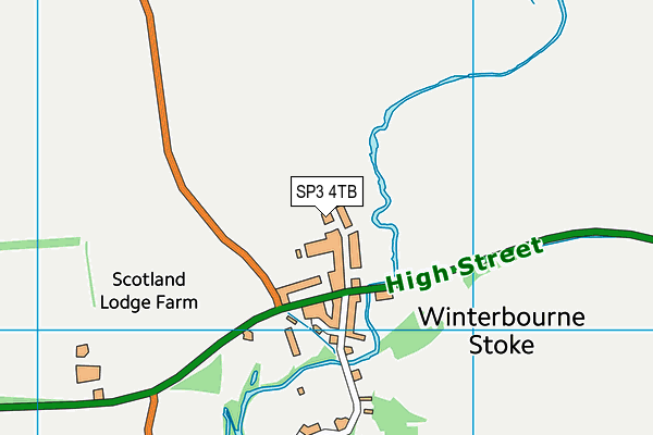 SP3 4TB map - OS VectorMap District (Ordnance Survey) SP3 4TB map - OS VectorMap District (Ordnance Survey)