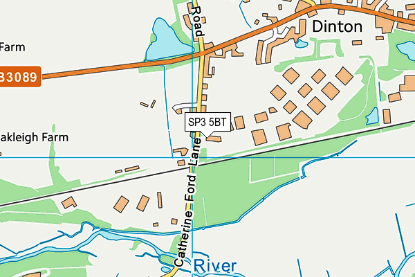 SP3 5BT map - OS VectorMap District (Ordnance Survey) SP3 5BT map - OS VectorMap District (Ordnance Survey)