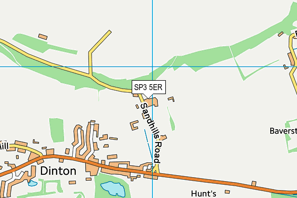 SP3 5ER map - OS VectorMap District (Ordnance Survey) SP3 5ER map - OS VectorMap District (Ordnance Survey)