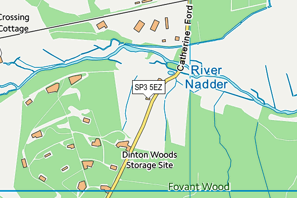 SP3 5EZ map - OS VectorMap District (Ordnance Survey) SP3 5EZ map - OS VectorMap District (Ordnance Survey)
