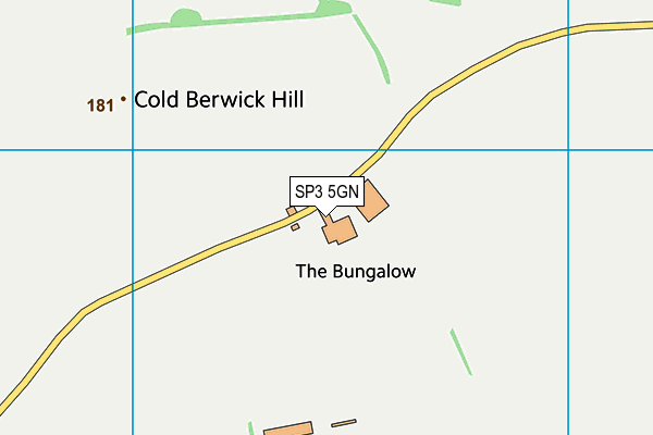 SP3 5GN map - OS VectorMap District (Ordnance Survey) SP3 5GN map - OS VectorMap District (Ordnance Survey)