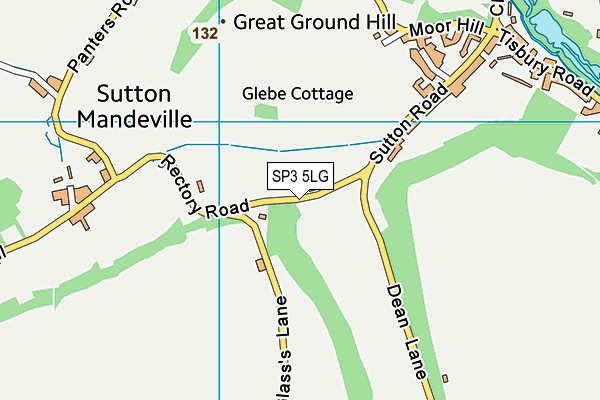SP3 5LG map - OS VectorMap District (Ordnance Survey) SP3 5LG map - OS VectorMap District (Ordnance Survey)