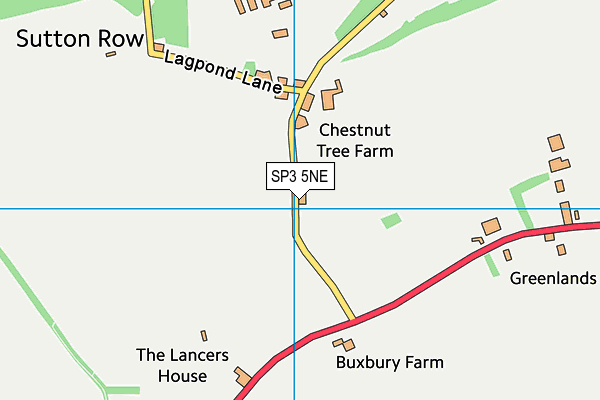 SP3 5NE map - OS VectorMap District (Ordnance Survey) SP3 5NE map - OS VectorMap District (Ordnance Survey)