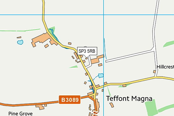 SP3 5RB map - OS VectorMap District (Ordnance Survey) SP3 5RB map - OS VectorMap District (Ordnance Survey)