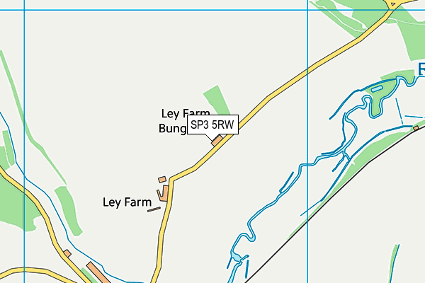 SP3 5RW map - OS VectorMap District (Ordnance Survey) SP3 5RW map - OS VectorMap District (Ordnance Survey)
