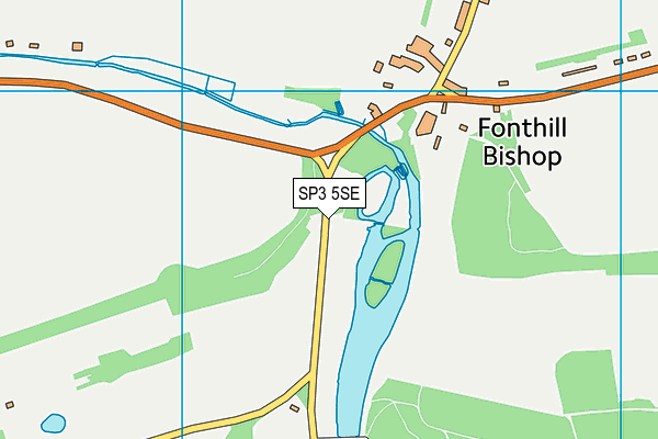 SP3 5SE map - OS VectorMap District (Ordnance Survey) SP3 5SE map - OS VectorMap District (Ordnance Survey)