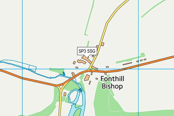 SP3 5SG map - OS VectorMap District (Ordnance Survey) SP3 5SG map - OS VectorMap District (Ordnance Survey)