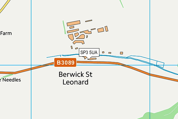 SP3 5UA map - OS VectorMap District (Ordnance Survey) SP3 5UA map - OS VectorMap District (Ordnance Survey)