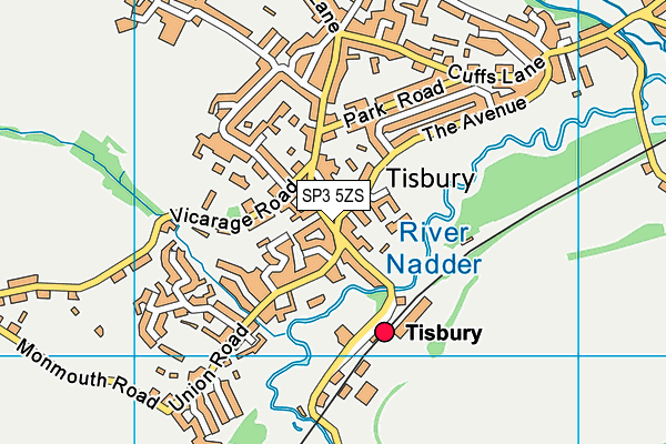 SP3 5ZS map - OS VectorMap District (Ordnance Survey) SP3 5ZS map - OS VectorMap District (Ordnance Survey)