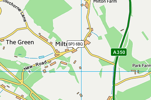 SP3 6BQ map - OS VectorMap District (Ordnance Survey) SP3 6BQ map - OS VectorMap District (Ordnance Survey)