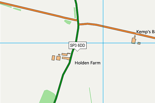 SP3 6DD map - OS VectorMap District (Ordnance Survey) SP3 6DD map - OS VectorMap District (Ordnance Survey)
