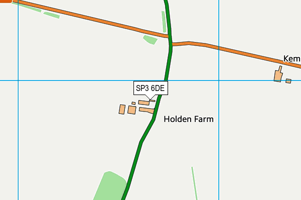 SP3 6DE map - OS VectorMap District (Ordnance Survey) SP3 6DE map - OS VectorMap District (Ordnance Survey)