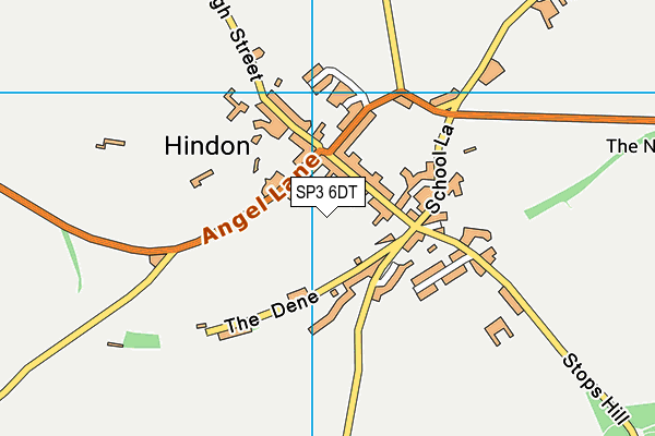 SP3 6DT map - OS VectorMap District (Ordnance Survey) SP3 6DT map - OS VectorMap District (Ordnance Survey)