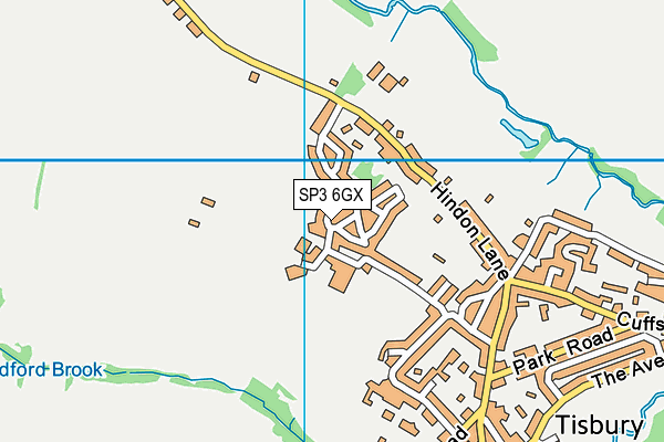 SP3 6GX map - OS VectorMap District (Ordnance Survey) SP3 6GX map - OS VectorMap District (Ordnance Survey)