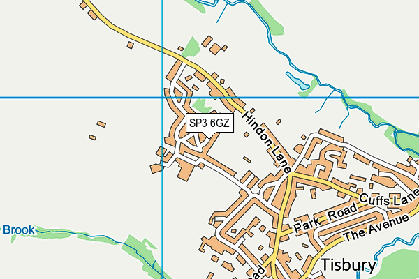 SP3 6GZ map - OS VectorMap District (Ordnance Survey) SP3 6GZ map - OS VectorMap District (Ordnance Survey)