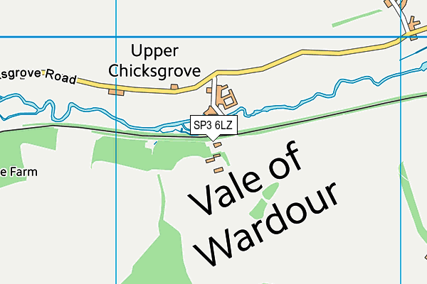 SP3 6LZ map - OS VectorMap District (Ordnance Survey) SP3 6LZ map - OS VectorMap District (Ordnance Survey)