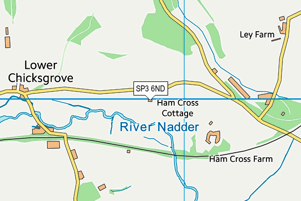 SP3 6ND map - OS VectorMap District (Ordnance Survey) SP3 6ND map - OS VectorMap District (Ordnance Survey)