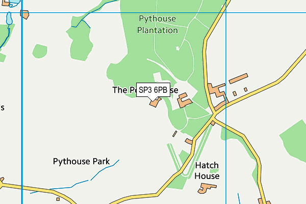 SP3 6PB map - OS VectorMap District (Ordnance Survey) SP3 6PB map - OS VectorMap District (Ordnance Survey)