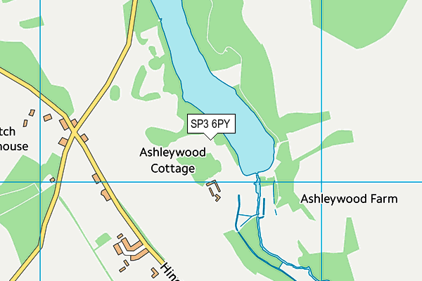 SP3 6PY map - OS VectorMap District (Ordnance Survey) SP3 6PY map - OS VectorMap District (Ordnance Survey)