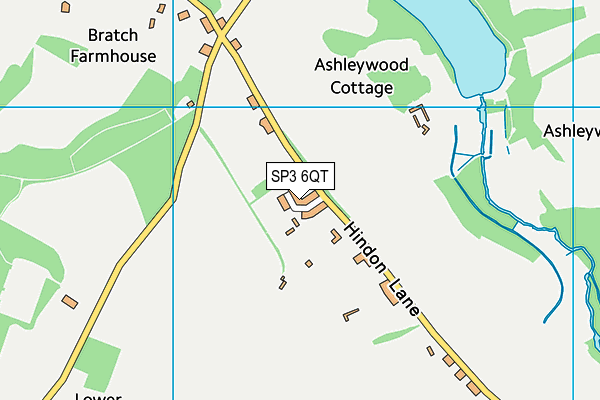 SP3 6QT map - OS VectorMap District (Ordnance Survey) SP3 6QT map - OS VectorMap District (Ordnance Survey)