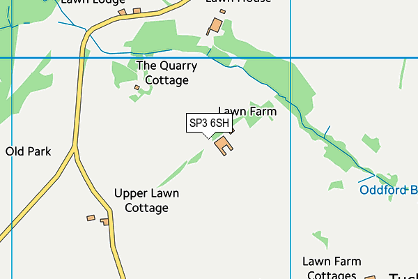 SP3 6SH map - OS VectorMap District (Ordnance Survey) SP3 6SH map - OS VectorMap District (Ordnance Survey)