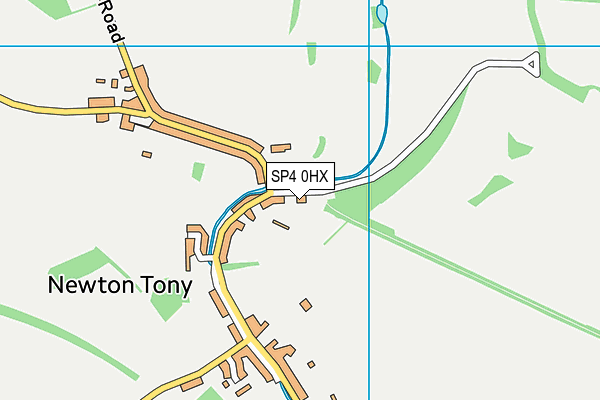 SP4 0HX map - OS VectorMap District (Ordnance Survey) SP4 0HX map - OS VectorMap District (Ordnance Survey)