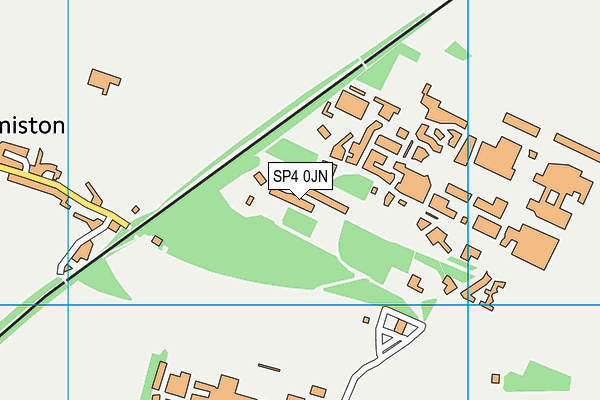 SP4 0JN map - OS VectorMap District (Ordnance Survey) SP4 0JN map - OS VectorMap District (Ordnance Survey)