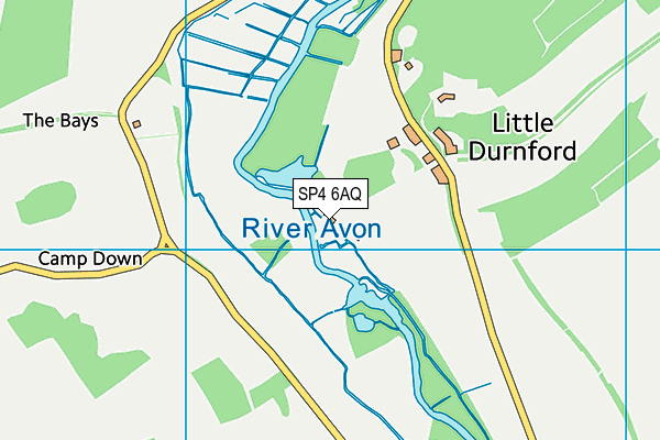 SP4 6AQ map - OS VectorMap District (Ordnance Survey) SP4 6AQ map - OS VectorMap District (Ordnance Survey)