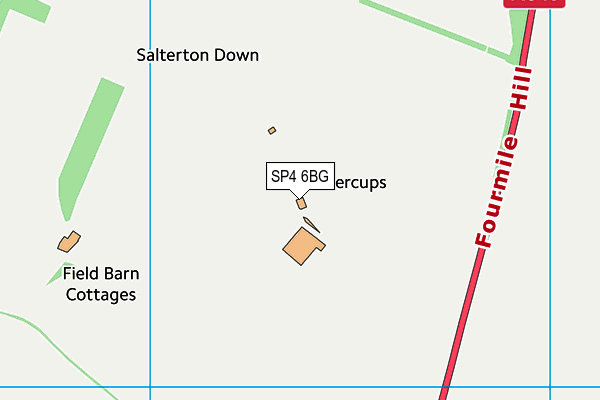 SP4 6BG map - OS VectorMap District (Ordnance Survey) SP4 6BG map - OS VectorMap District (Ordnance Survey)