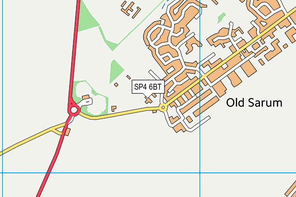 SP4 6BT map - OS VectorMap District (Ordnance Survey) SP4 6BT map - OS VectorMap District (Ordnance Survey)