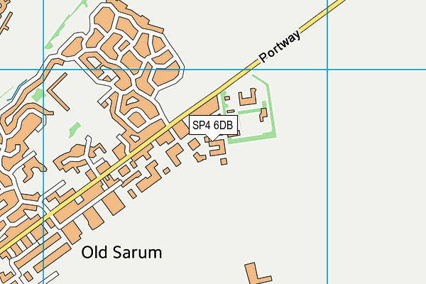 SP4 6DB map - OS VectorMap District (Ordnance Survey) SP4 6DB map - OS VectorMap District (Ordnance Survey)