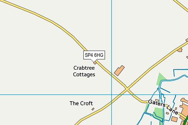 SP4 6HG map - OS VectorMap District (Ordnance Survey) SP4 6HG map - OS VectorMap District (Ordnance Survey)