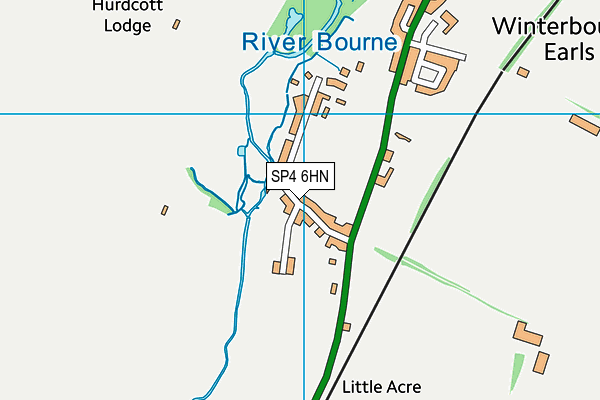 SP4 6HN map - OS VectorMap District (Ordnance Survey) SP4 6HN map - OS VectorMap District (Ordnance Survey)