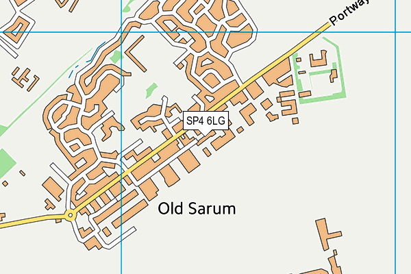 SP4 6LG map - OS VectorMap District (Ordnance Survey) SP4 6LG map - OS VectorMap District (Ordnance Survey)
