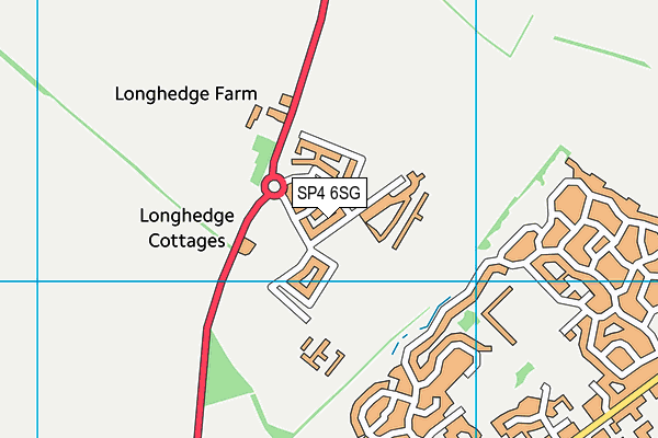 SP4 6SG map - OS VectorMap District (Ordnance Survey) SP4 6SG map - OS VectorMap District (Ordnance Survey)